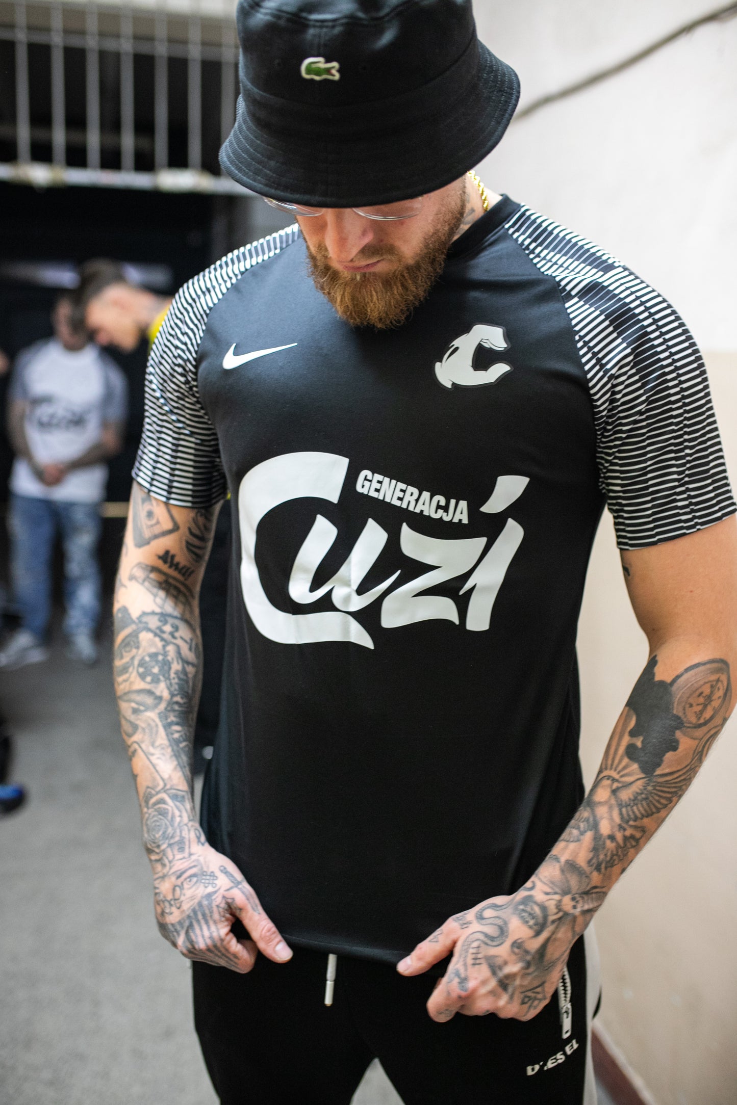 KOSZULKA GENERACJA CUZI JERSEY BLACK
