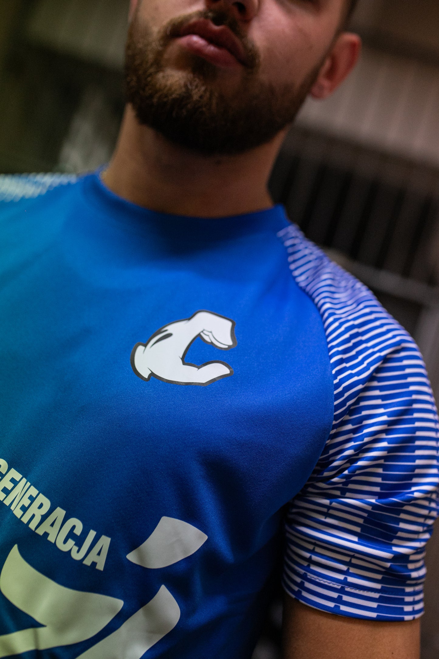 KOSZULKA GENERACJA CUZI JERSEY BLUE