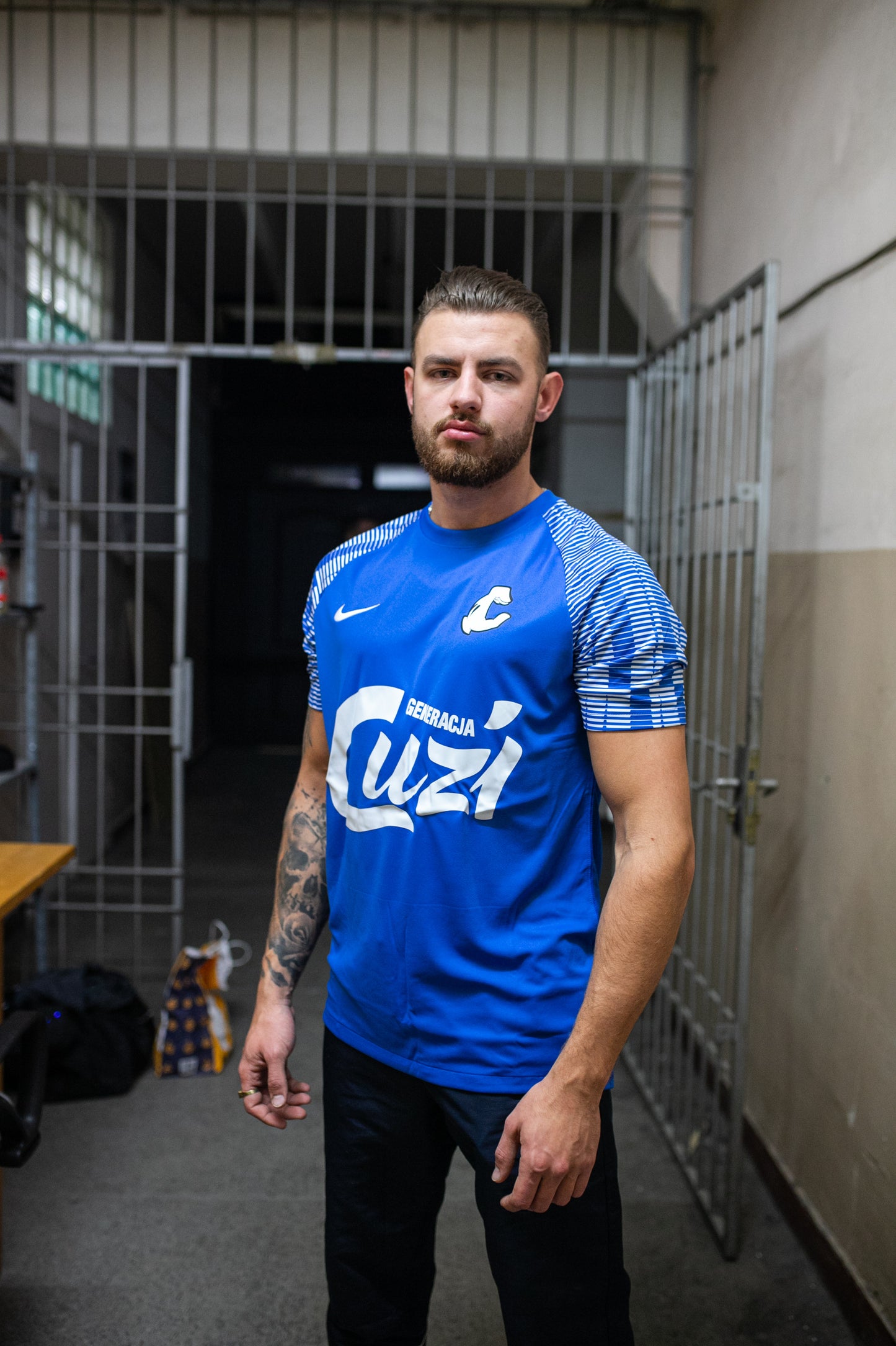 KOSZULKA GENERACJA CUZI JERSEY BLUE