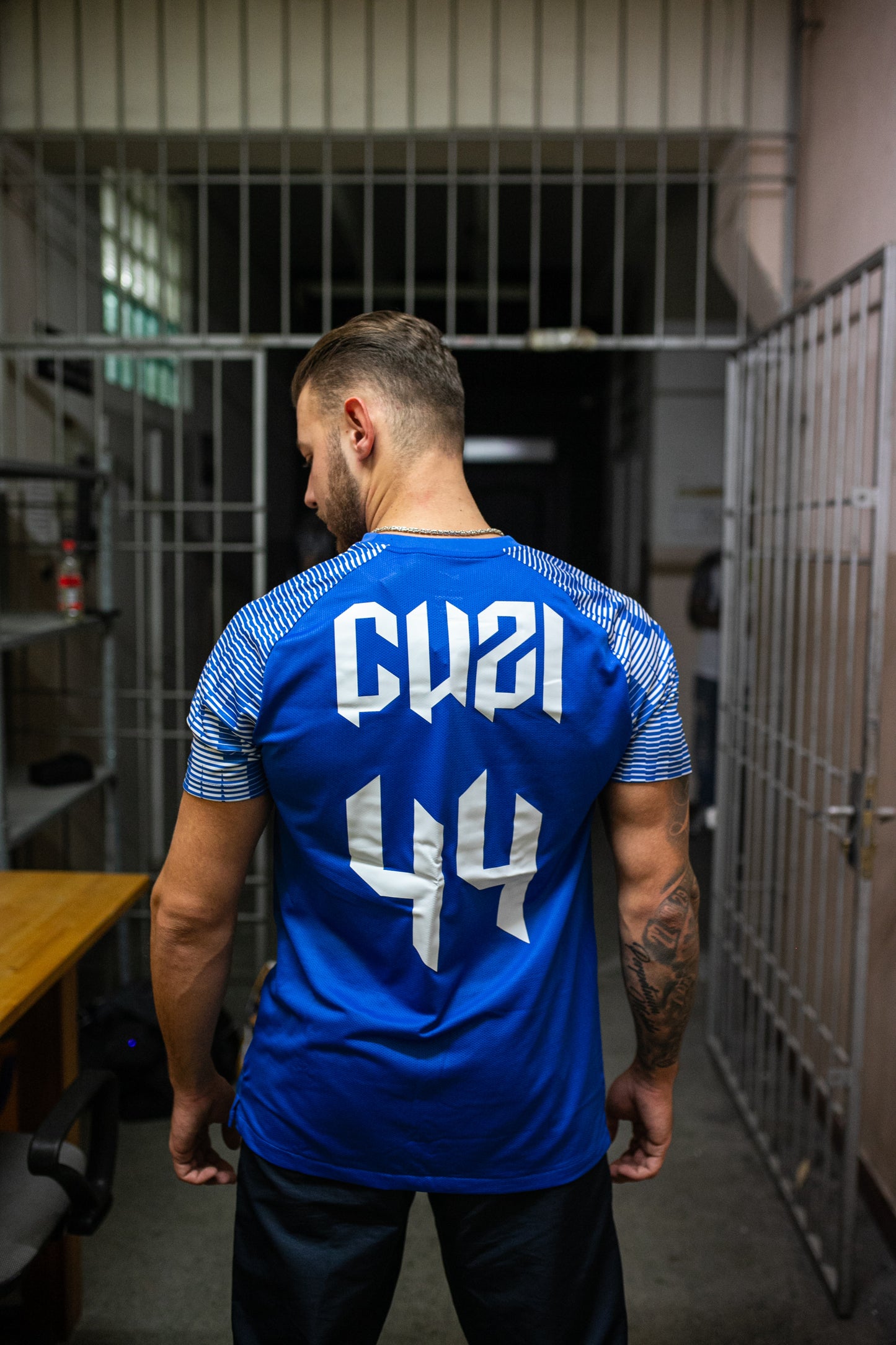 KOSZULKA GENERACJA CUZI JERSEY BLUE