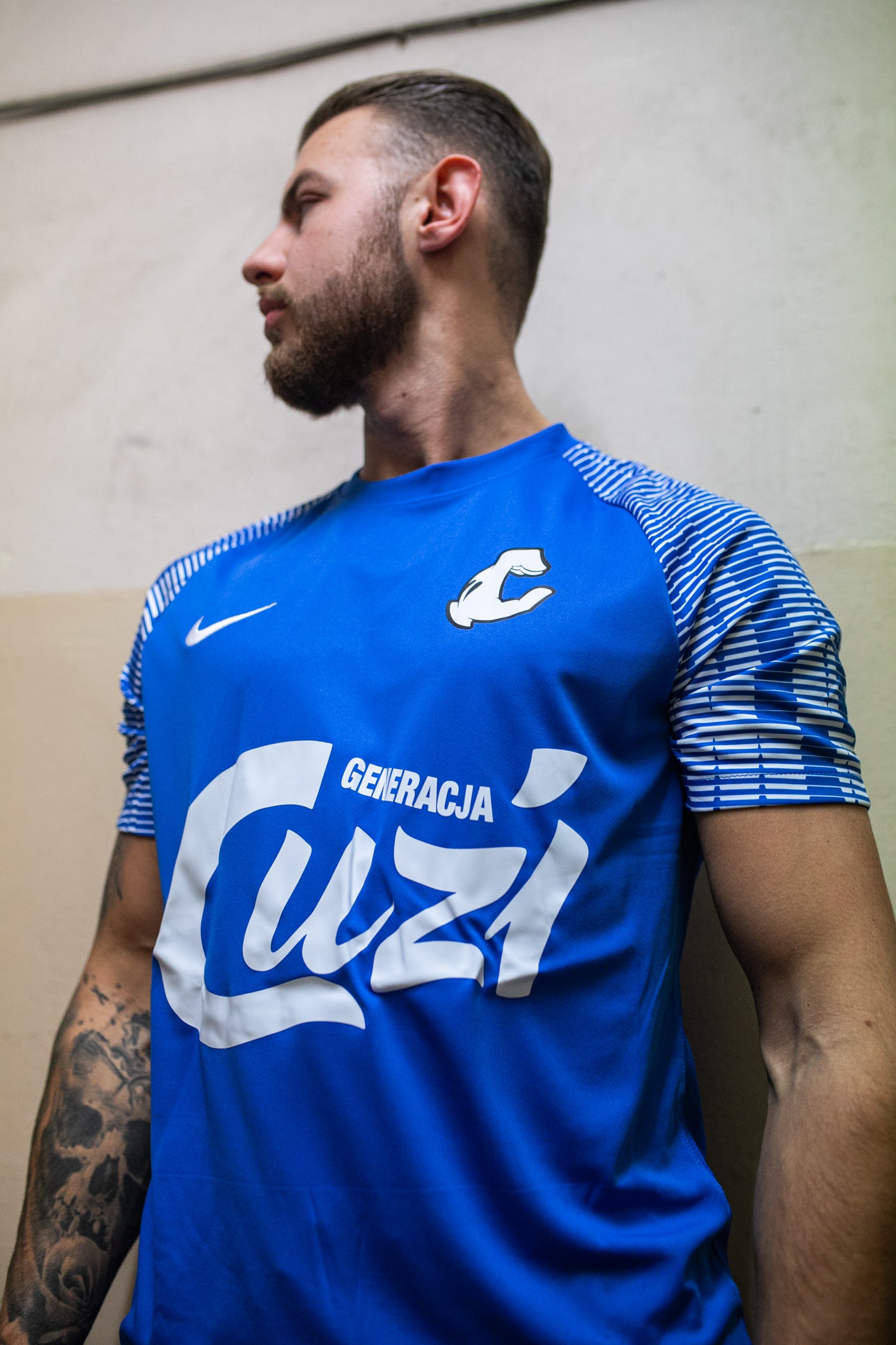 KOSZULKA GENERACJA CUZI JERSEY BLUE