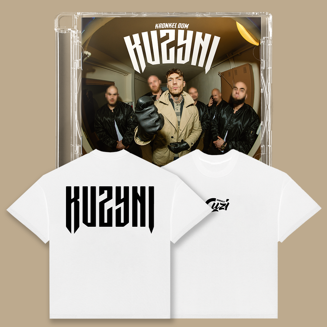 KUZYNI LP + T-SHIRT WHITE