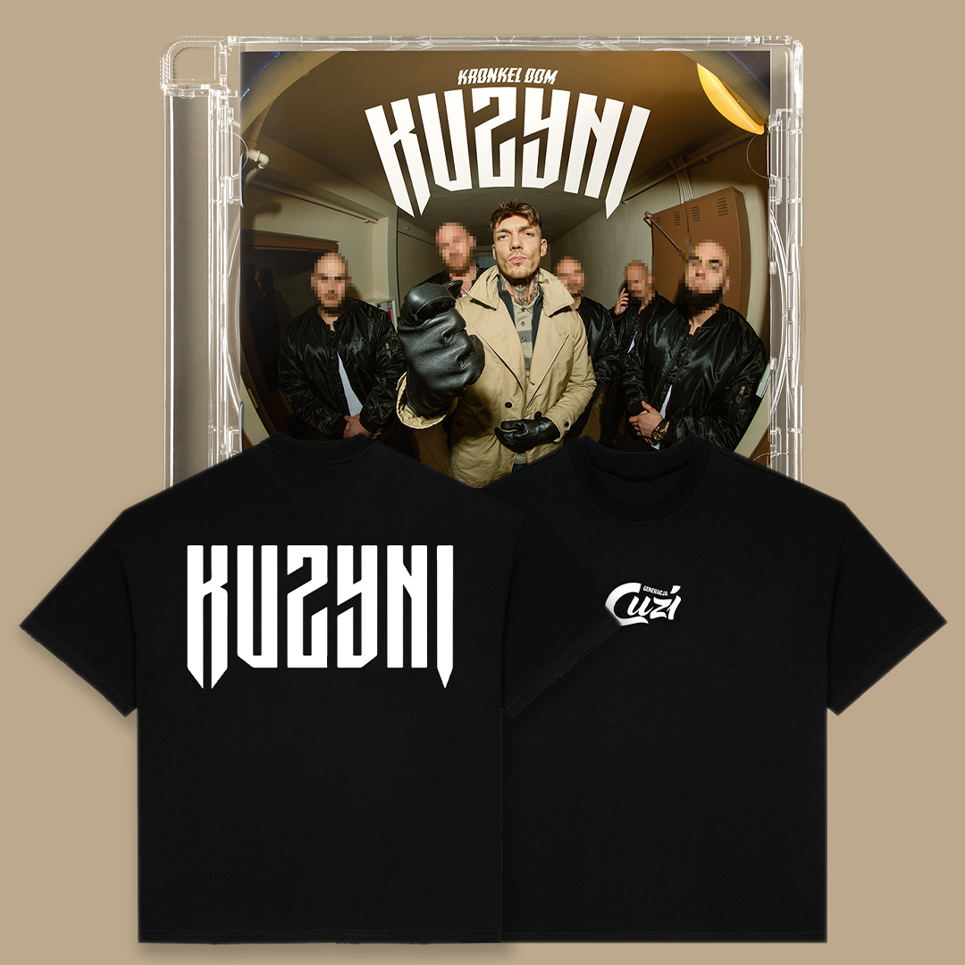 KUZYNI LP + T-SHIRT BLACK